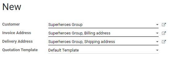 Automatic quotation fields filling on Odoo Sales