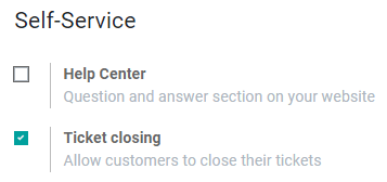 Ticket closing in Odoo Helpdesk