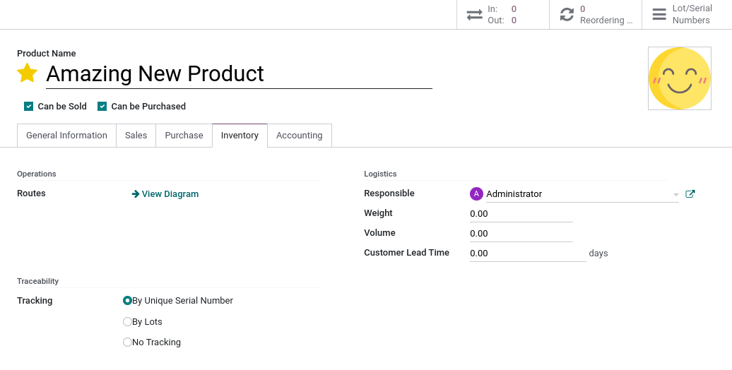 Enable traceability settings